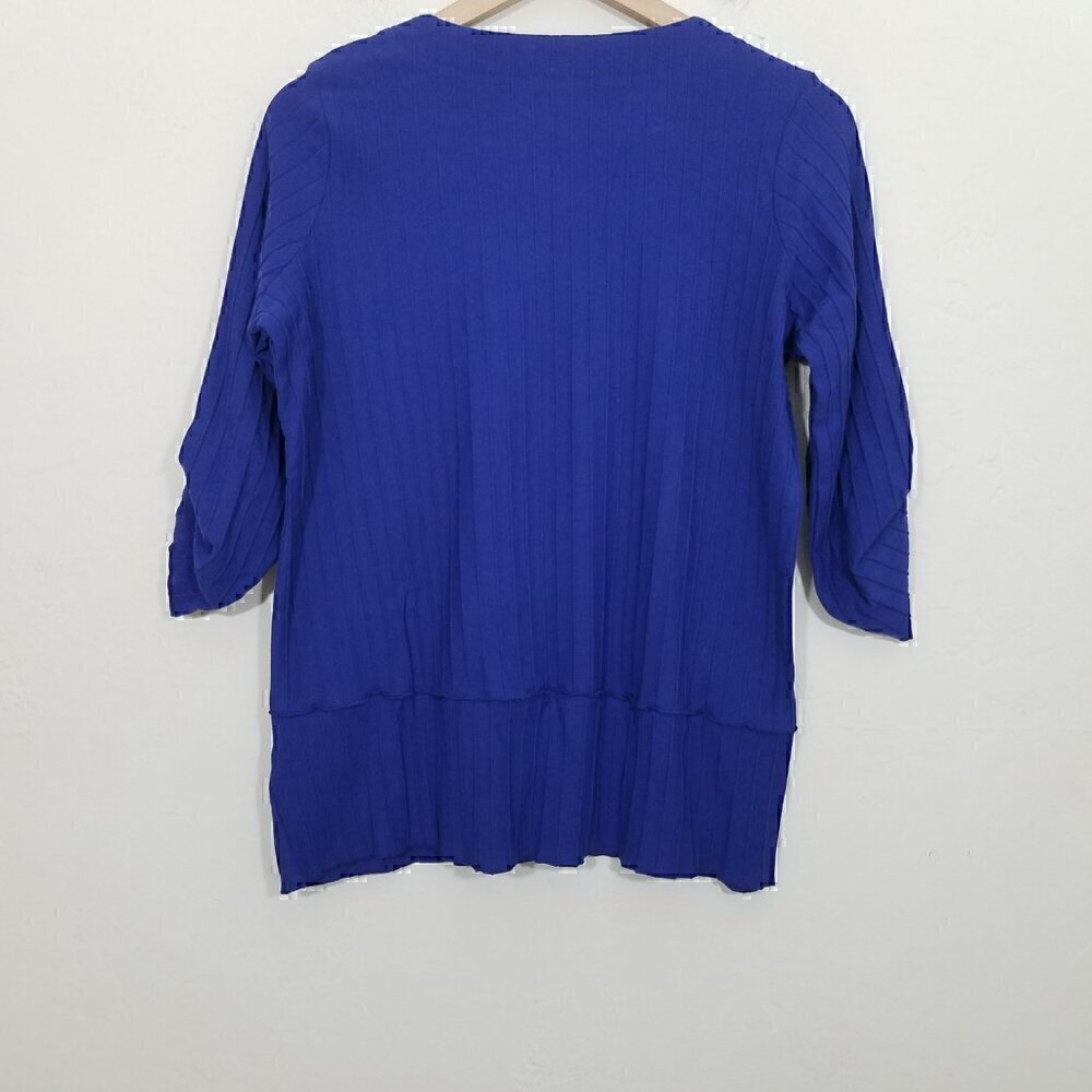 Soft Surroundings Purple Pullover Top Stretch Size PM - Picture 2 of 4